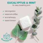 Shower Steamers Aromatherapy - USA Made with Natural Ingredients & Eucalyptus Essential Oil, Large Shower Bombs, Relaxation Spa Gifts for Women & Men, Unique Self Care Gifts - Image 4