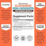 Glucosamine Chondroitin MSM Joint Support Supplement - FSA HSA Approved - Collagen Peptides, Turmeric and Ginger, Hyaluronic Acid, Glucosamine Chondroitin Sulfate - Gluten Free, Non GMO, 180 Capsules - Image 3