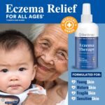 SkinSmart Antimicrobial Eczema Therapy with Hypochlorous Acid, Removes Bacteria so Skin Can Heal, for Adults, Kids and Seniors, 8 Ounce Clear Spray - Image 5