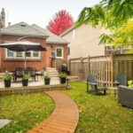 6FT Wooden Garden Pathway, Roll Out Wooden Curved Pathway Weather-Resistant Walkway for Outdoor Patios 17" W Roll Out Hardwood Walkway with Non-Slip Surface Wedding Party Pathways (Curved) - Image 7