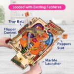 Smartivity DIY Pinball Machine Toy for Ages 8-99 Year Old | Award Winning Arcade Game | Birthday Gift Ideas for Kids & Adults | STEM Toy for Boys & Girls I Fun Family & Party Game - Image 4