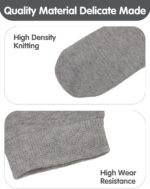 Amputee Sock Prosthetic Limb Socks 5pcs, Soft Breathable Protective Stump Sock Elastic Thickened Cotton, Protective Stump Socks Prosthetic Socks for Below the Knee Amputees (M) - Image 2