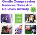 Happy Hoodie The Original Dog & Cat Calming Band, Anxiety Relief/Noise Protection-Grooming-Thunder-Fireworks (Large, Pink) - Image 3