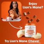 Genius Lion’s Mane Supplement Capsules – Organic Full Spectrum Mushrooms for Cognition, Focus & Memory – 1,200mg Per Serving, 120 Count (60 Servings) – Grown in The USA - Image 6