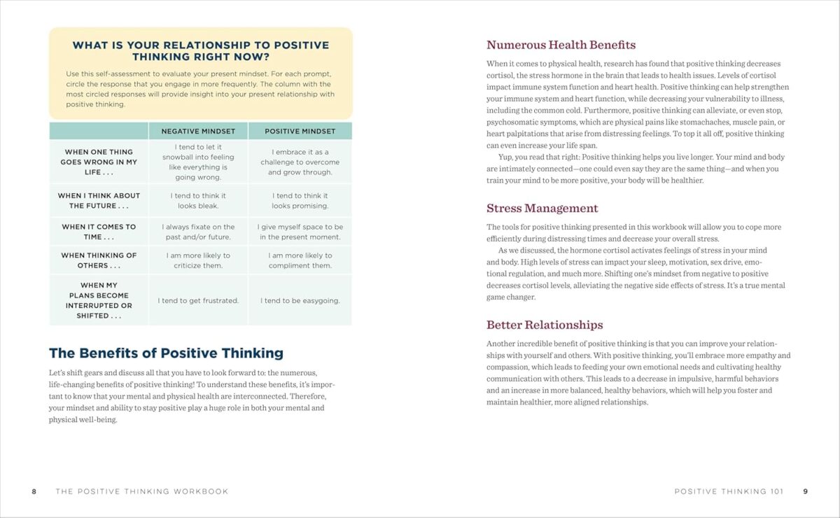 The Positive Thinking Workbook: Quiet Your Inner Critic and Build a Strong Foundation for a Positive Mindset (Workbook Series) - Image 7