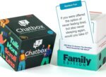 Chat Box - 200 Conversation Starter Cards to Kickstart Family Fun -These Thoughtful, Creative Questions Spark Laughter, Deepen Connections, and Create Unforgettable Family Moments.