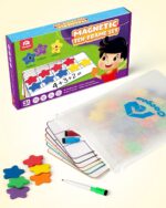 Coogam Magnetic Ten-Frame Set, Math Manipulative EVA Number Counting Games, Montessori Educational Toy Gift for Kindergarten Classroom Kids 3 4 5 Year Old - Image 7