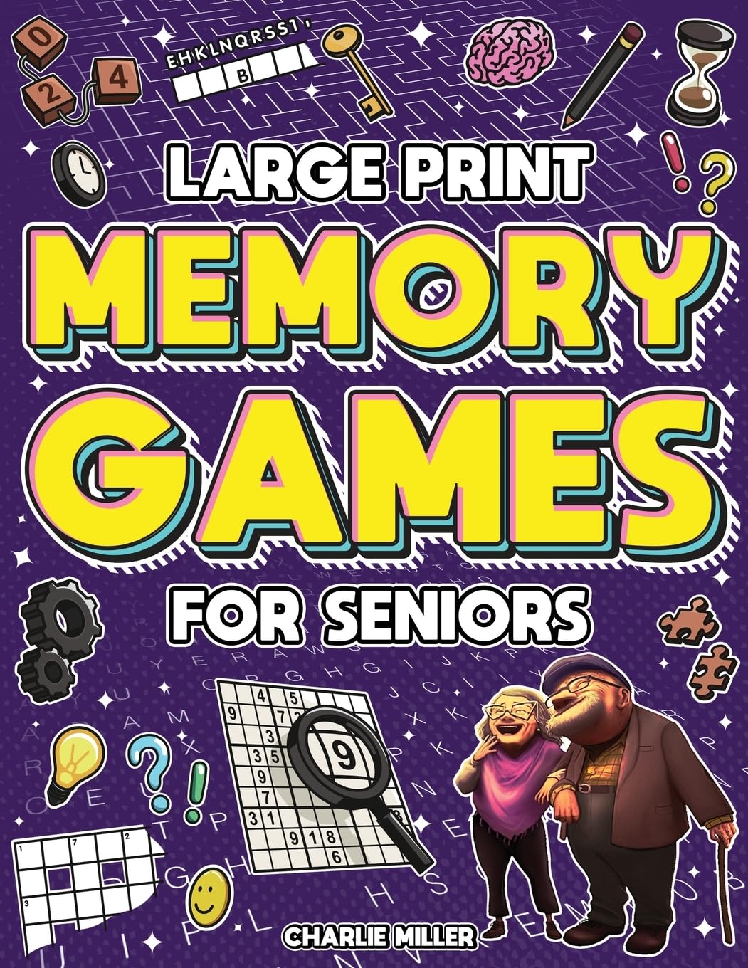 81Bg6ySgtZL._SL1360_.jpg Memory Games for Seniors (Large Print): A Fun Activity Book with Brain Games, Word Searches, Trivia Challenges, Crossword Puzzles for Seniors and More! (Cognitive Senior Activities) - Image 1