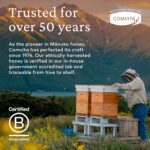 Comvita MGO 50+ Raw Multifloral Manuka Honey I New Zealand's #1 Manuka Brand I Authentic | Non-GMO Superfood for Everyday Wellness I 8.8 oz - Image 6