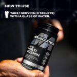 MuscleTech Platinum Multivitamins for Men & Women - Multi-Vitamin Supplement for Immune Support - 18 Vitamins & Minerals, Vitamin A C D E B6 B12 - Daily Workout Supplements for Men - 90 Capsules - Image 5