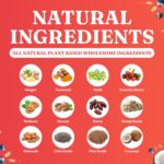 Superfood Smoothie Booster - 12 Servings - Healthy Vegan Gluten Free Smoothie Mix - Fiber Supplement Plant Protein Smoothie - Fruit, Coconut, Ginger, Turmeric, Flax and Chia Seeds Smoothie - Image 4