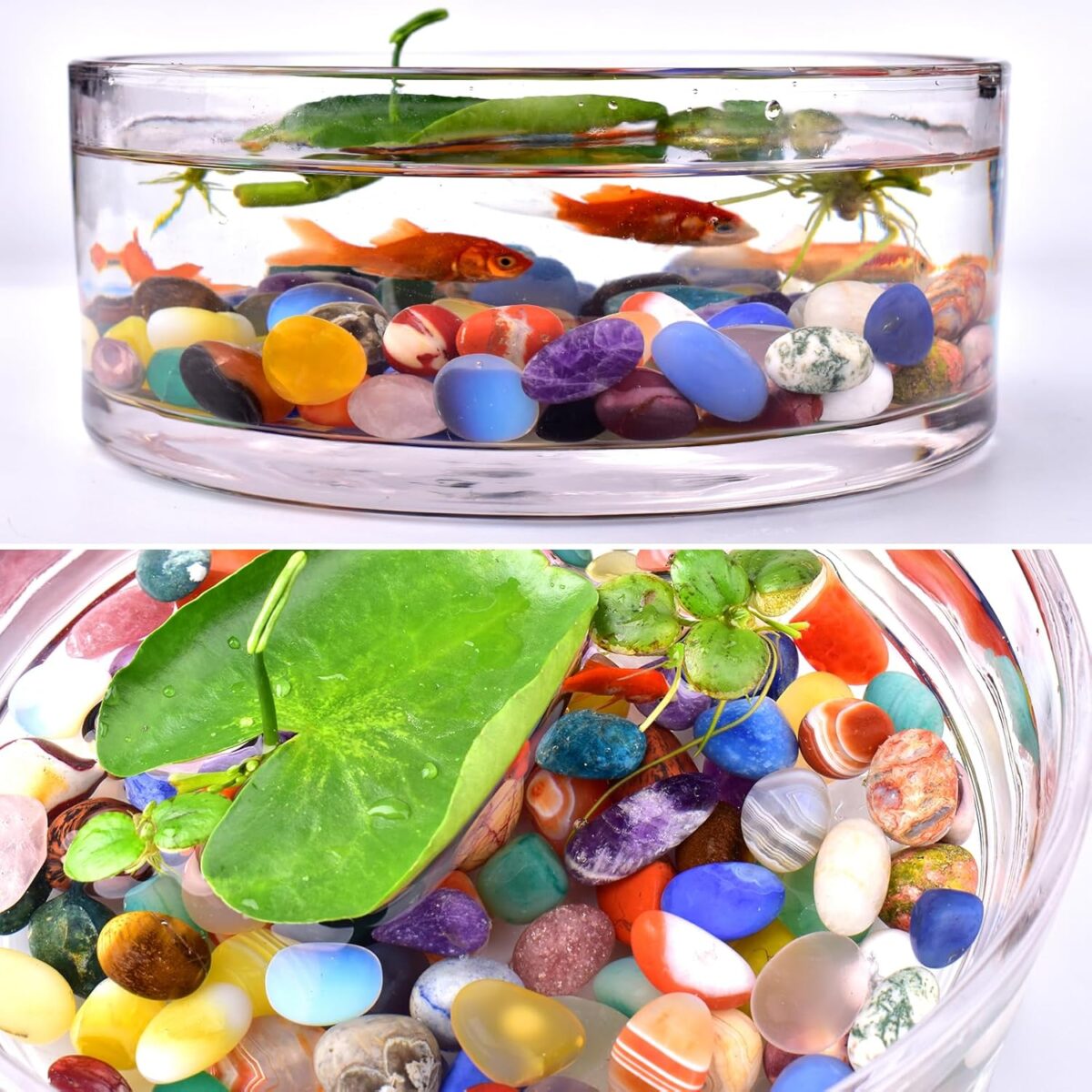 Polished Multicolor Healing Crystal Stone Set, 72 Pcs, 0.5" Handpicked Tumbled Stones for Healing, Reiki, Meditation, Crafting, Home Decor, Ethically Sourced, Multicolor - Image 6