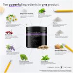 The Night Before: 10-in-1 Midnight Maximizer, Sleep Aid, Stress Relief, Cognition, Relaxation, Recovery, Magnesium Glycinate, L-Theanine, Glycine, Taurine, Lemon Balm, Rhodiola, Lavender (2 Months) - Image 2