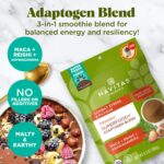 Navitas Organics Superfood+ Adaptogen Blend for Stress Support (Maca + Reishi + Ashwagandha), 6.3oz Bag, 30 Servings — Organic, Non-GMO, Vegan, Gluten-Free, Keto & Paleo. - Image 3