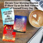 Positive Affirmation Cards - 54 Affirmations, 150+ Inspirational Questions - Beautifully designed with Storage Case, Daily Self Care Kit & Mindfulness Gift for Kids, Teens, Men & Women - Image 6