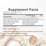 DEAL SUPPLEMENT Organic Mushroom Powder Supplement, 12oz – 10 in 1 Active Blend – Shiitake, Lions Mane, Cordyceps, Chaga, with More –Supports Immune, Energy, & Brain Health – Non-GMO, Vegan - Image 2