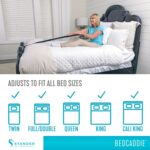Stander BedCaddie, Pull-Up Assist Bed-Ladder with Non-Slip Handles for Adults, Seniors, and Elderly, Adjustable Length Bed-Lift, Sit Up Helper Bed-Assist, Mobility Aid for Handicapped and Injured - Image 4