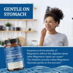 Magnesium Glycinate 500mg | Chelated for High Absorption | Muscle Relaxation, Bones, Heart, Nerve, Sleep & Calm Support for Women & Men | Magnesium Chelate Supplement & Bisglycinate Complex | 120ct - Image 7