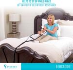 Stander BedCaddie, Pull-Up Assist Bed-Ladder with Non-Slip Handles for Adults, Seniors, and Elderly, Adjustable Length Bed-Lift, Sit Up Helper Bed-Assist, Mobility Aid for Handicapped and Injured - Image 2