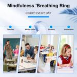Mindfulness Gifts,Guided Visual Meditation Breathing Tool, Stress Relief Gifts for Women & Night Light for Anxiety Relief,Sleep Aid Device,Self Care Relaxation Gifts for Women Men Kids - Image 6