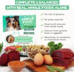 Simple Food Project The Freeze Dried Raw Dog Food Topper Featuring Organic Human Grade Ingredients [6 Pack Variety - 1oz Samples Bison, Duck, Lamb, Beef/Salmon, Duck/Trout, and Chicken/Turkey] … - Image 8
