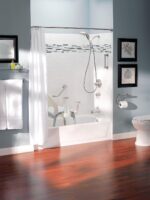 Moen LR2350DBN Bathroom Safety 24-Inch Grab Bar with Convenient Towel Bar, Brushed Nickel - Image 2