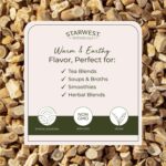 Starwest Botanicals Organic Astragalus Root - Dried Herb for Tea, Natural Immune Support, Cut & Sifted, Promotes Wellness, Certified Kosher, Non-GMO- Bulk 1 lb Bag - Image 3