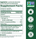 MegaFood C Defense Daily Immune Support Supplement - Chewable Vitamin C Gummies, Tangy Citrus Flavor, Made with Real Food Like Orange & Cranberry, Vegan, Gluten-Free - 70 Gummy Vitamins, 35 Servings - Image 2