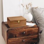 DRASTAR Keepsake Box, Wooden Box with Hinged Lid, Large Memory Box, Acacia Wooden Storage Box, Decorative Wooden Box with Lids, Treasure Box for Crafts, Photo Storage Box - Image 6