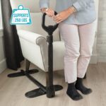 Stander CouchCane, Standing Assistance Aid for Adults, Seniors, and Elderly, Chair Lift Assist, Standup Support, Adjustable Mobility Couch Rails, with Safety Grab Bar Handle and Organizer Pouch - Image 2