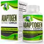Adaptogen Blend (All-in-1) Supplement with 9 Active Herbal Extracts - Energizing Adaptogen Supplements - Natural Adaptogenic Complex | 30 Day Supply | 60 Capsules