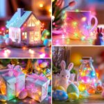 Minetom Fairy Lights Color Changing - 33FT 100 LED String Lights with Remote,11 Modes, USB Fairy Lights Indoor, Color Changing Easter Lights, Twinkle Fairy Lights for Bedroom Indoor Classroom - Image 2