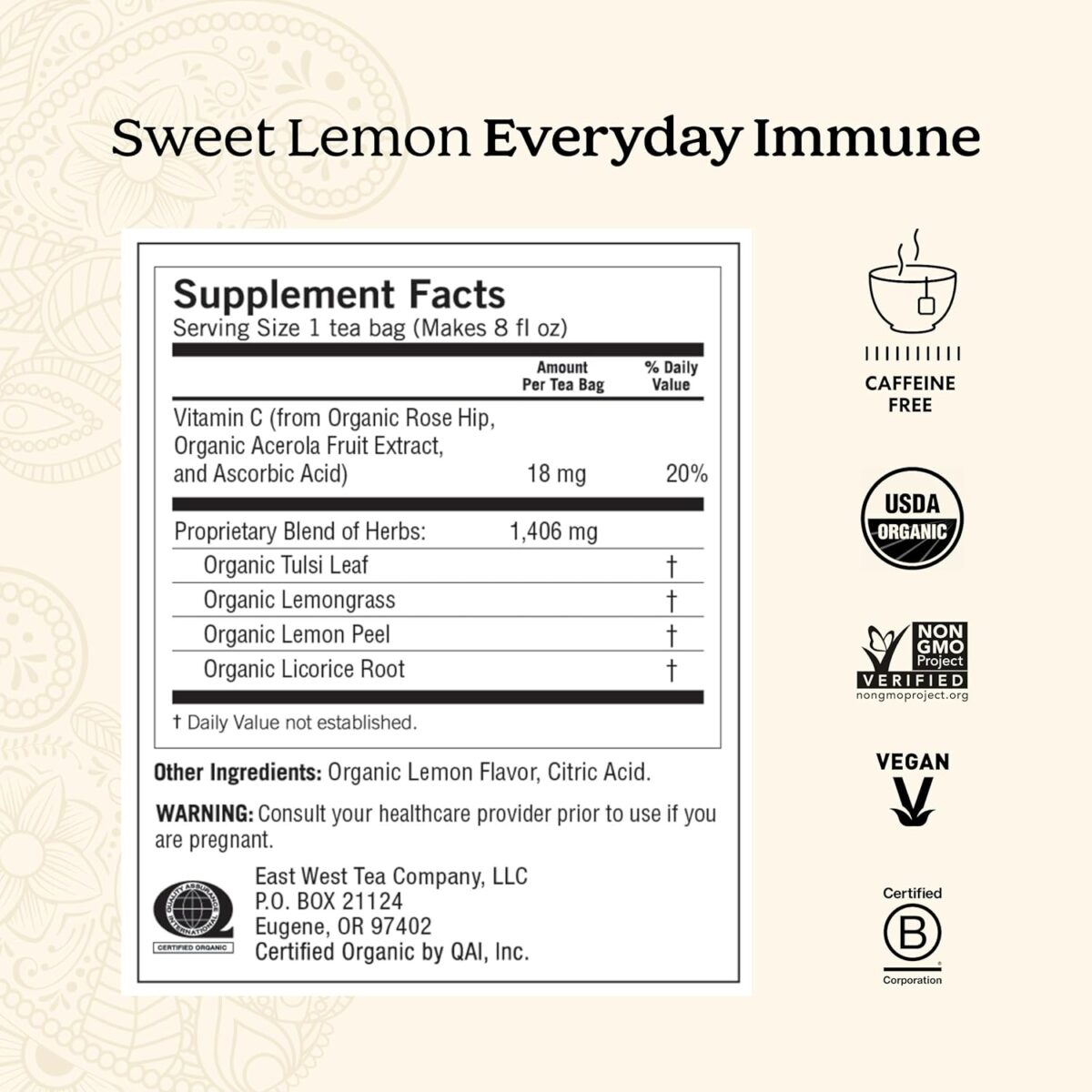 Yogi Tea Immune Support Tea Variety Pack - 16 Tea Bags per Pack (3 Packs) - Immunity Support Tea Sampler Set - Sweet Lemon Everyday Immune Tea, Honey Chai Turmeric Vitality Tea & More - Image 2