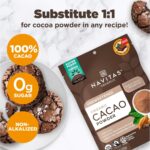 Navitas Organics Organic Cacao Powder, Non-GMO, Fair Trade, Gluten-Free, 24 Ounce - Image 2