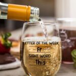 Sight Words 15 oz Wine Glass - Teacher Appreciation Gifts - Best New Teacher Gift Idea for Women, Funny Back to School Present from Students, Thank you Gifts for Coworker Retirement Birthday Christmas - Image 5