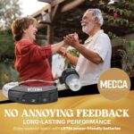 Behind The Ear Sound Amplifier - BTE Hearing Ear Amplification Device and Digital Hearing Aids for Seniors PSAD for The Hard of Hearing, Noise Reducing, Black, by MEDca - Image 7
