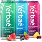 Yerbaé Energy Beverage - Variety Power Pack, 0 Sugar, 0 Calories, 0 Carbs. Yerbae is Energized by Yerba Mate, Plant-Based, Healthy Alternative to Sugary Energy Drinks, 16oz cans (12 Pack)