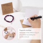 Cancer Care Gifts for women,Natural Stone Healing Crystal Bracelets Encouragement Gifts for Women Man Girls Best Friend Sister - Image 6