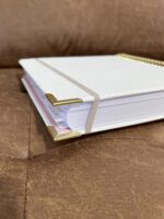 Papers Legacy Edition Budget Planner, 386 Pages, Gold Spiral-Bound, Monthly Calendar and Financial Tracker, 8.75 x 9.75 inches (Sand Dune) - Image 3