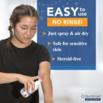 SkinSmart Antimicrobial Eczema Therapy with Hypochlorous Acid, Removes Bacteria so Skin Can Heal, for Adults, Kids and Seniors, 8 Ounce Clear Spray - Image 3