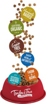 Tender & True Organic Turkey & Liver Recipe Dog Food, 4 lb - Image 4