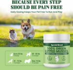 Green Lipped Mussel Powder for Dogs & Cats - 100% New Zealand Green Lipped Mussels - Natural Hip & Joint Supplement for Joints, Tendons, Ligaments, Muscles - 75 Grams - Up to 250 Servings - Image 5