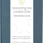 Promptly Journals, Honoring My Loved One: A Remembrance Journal (Deep Blue, Linen) | Grief Gifts for Women and Men | Bereavement Journal | Sympathy Gift