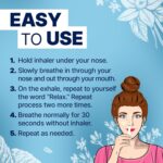 Migrastil Stress Release Inhaler 2-Pack, Calm Aromatherapy Formula, Natural Stress Relief with Peru Balsam and Other Essential Oils. Made in The USA. - Image 3