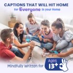 for Family Fun– Clean, Hilarious Bible Game with 75 Memes & 360 Faith-Based Captions – Family Meme Game, Christian Gift for Teens & Adults 10+, & Youth Group Bible Card Game - Image 4