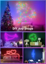 Minetom Fairy Lights Color Changing - 33FT 100 LED String Lights with Remote,11 Modes, USB Fairy Lights Indoor, Color Changing Easter Lights, Twinkle Fairy Lights for Bedroom Indoor Classroom - Image 4