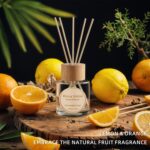 Reed Diffuser Set, Binca Vidou Lavender Orange & Lemon Natural Scent Oil Diffusers with Sticks for Home Office Bathroom Aromatherapy Decor 1.69oz x 2 - Image 10