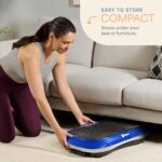 Lifepro Waver Vibration Plate Exercise Machine – High-Intensity Vibration for Muscle Activation, Full-Body Workout Vibrating Platform with Loop Bands, Fitness Equipment for Strength Toning & Fat Loss - Image 7