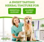Animal Essentials Seasonal Allergy- Herbal Formula for Dogs & Cats for Occasional Allergy Relief, Sweet Taste, 100% Organic Human Grade Herbs, Veterinarian Recommended Animal Wellness Tonics - 1 Fl Oz - Image 6
