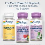 SOLARAY Rhodiola Schizandra - Rhodiola Rosea Extract - Energy Support and Occasional Stress Relief Supplement - Vegan, Lab Verified, 60-Day Guarantee - 60 Servings, 60 VegCaps - Image 6